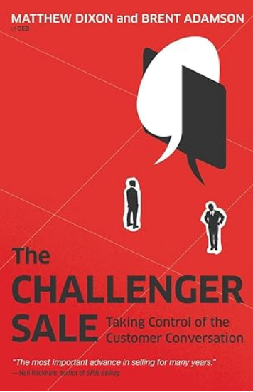 Portada del libro The challenger sale de Matthew Dixon y Brent Adamson