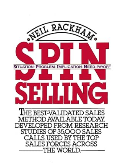 Portada del libro Spin Selling de Neil Rackham