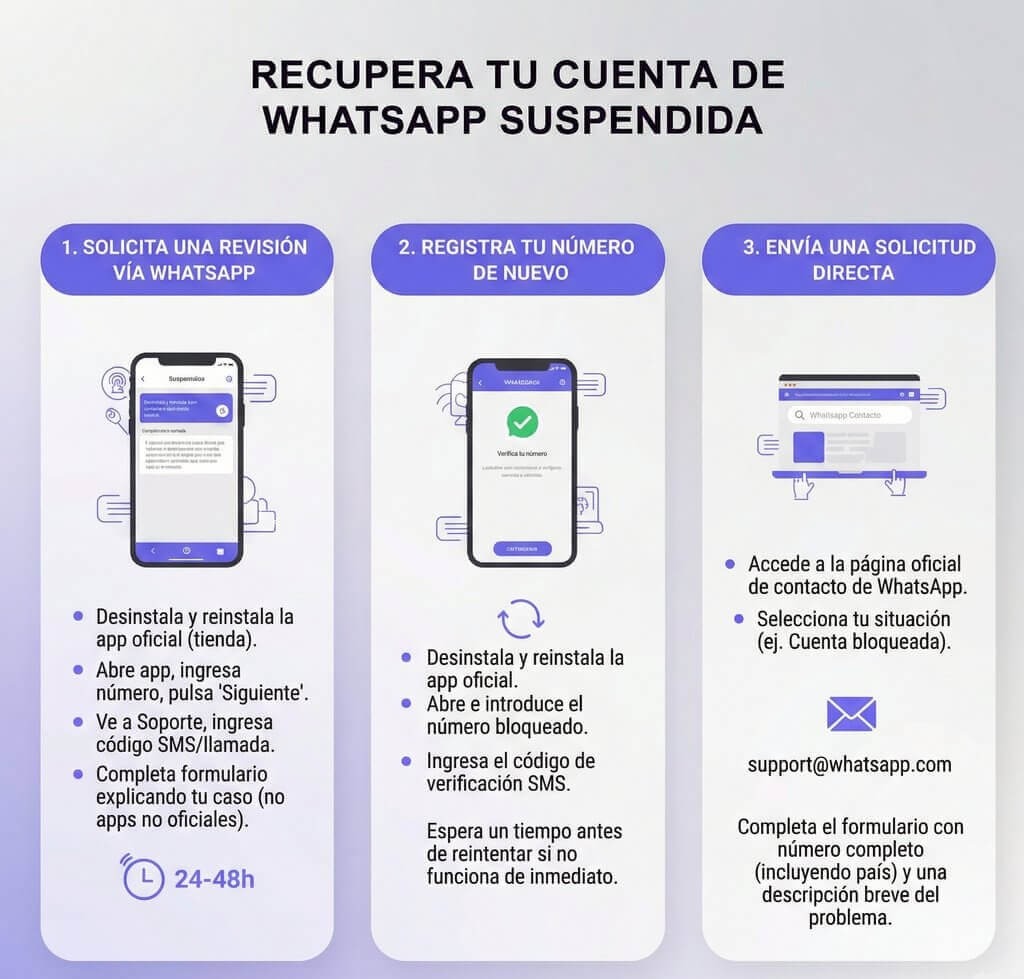 [Cómo desbloquear WhatsApp Business]