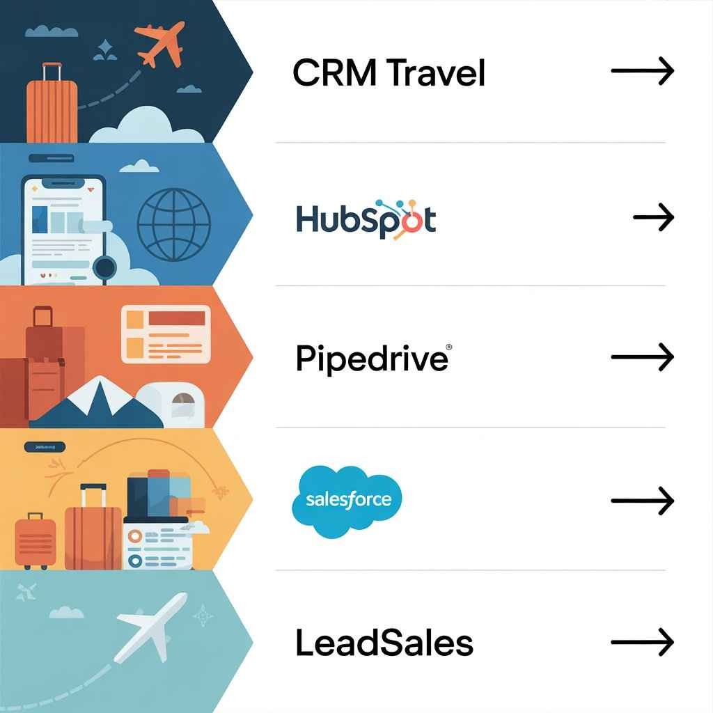 Mejores CRM para agencias de viajes y turismo