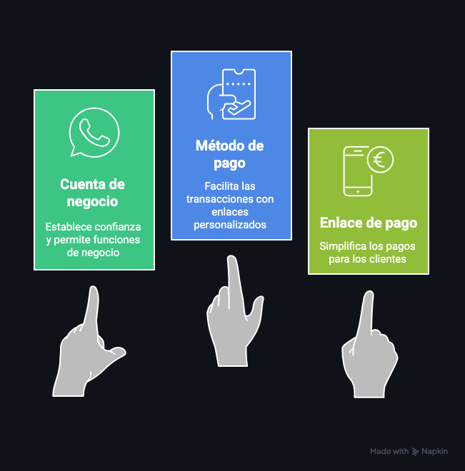 que necesitas para cobrar por whatsapp