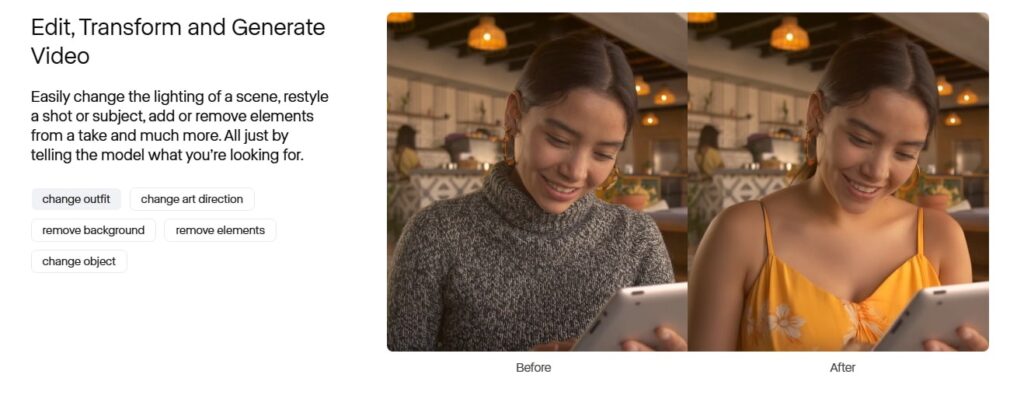 Pantalla de Runway ML