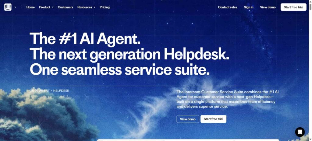 Pantalla de Intercom