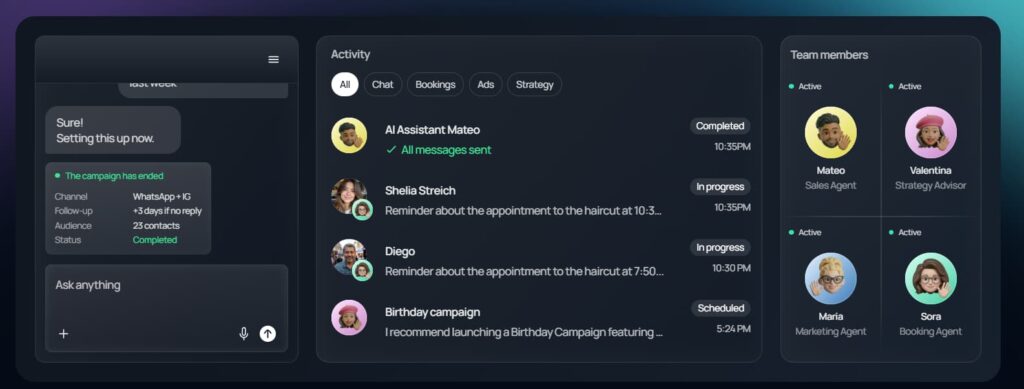Alternativas a Meta Business Agent: agente IA de Chatfuel