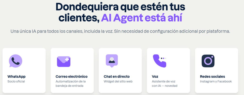 Alternativa a Meta Business Agent: agente de IA de Trengo